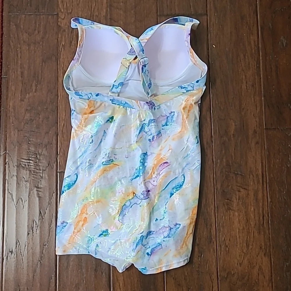 Unknown Brand women's full coverage swimsuit size Large - Picture 2 of 6